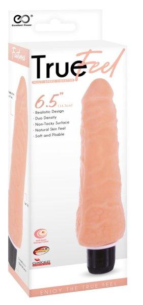  TRUE FEEL TPR VIBRATOR 6.5" II 