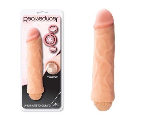  REAL SEDUCER Flexible Vibrating Dong 7.5" 