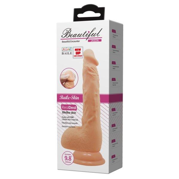  Beautiful Jason 9,8 " Vibrating Dildo 