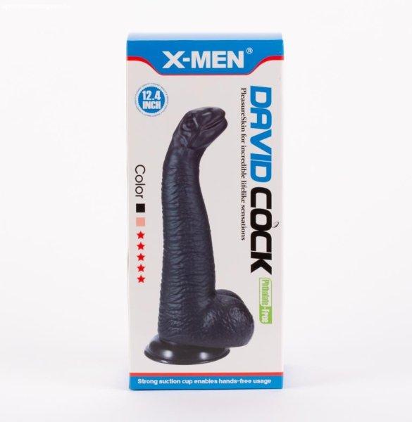  X-MEN David's 12.4" Cock Black I 