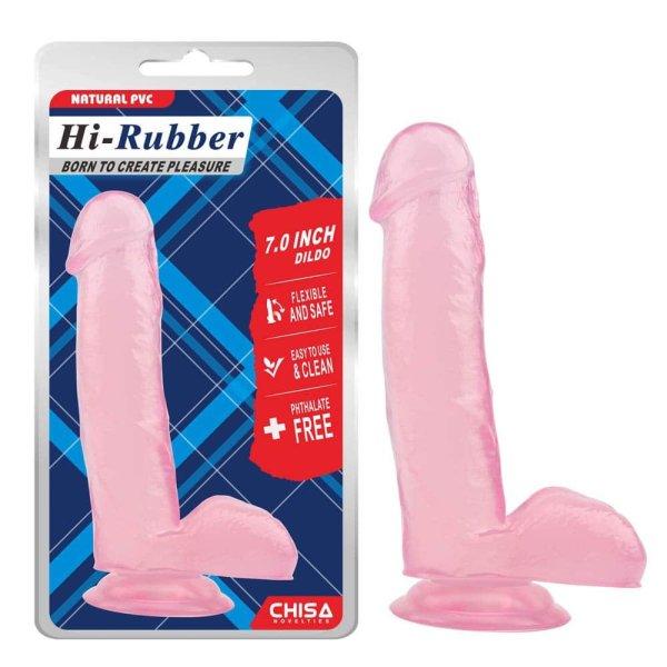  7.0 Inch Dildo-Pink 