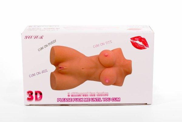  Double Hole 3D Masturbator VI 