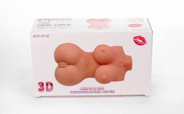  Double Hole 3D Masturbator IV 