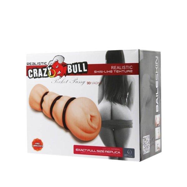  Crazy Bull Pocket Pussy 3D Vagina 