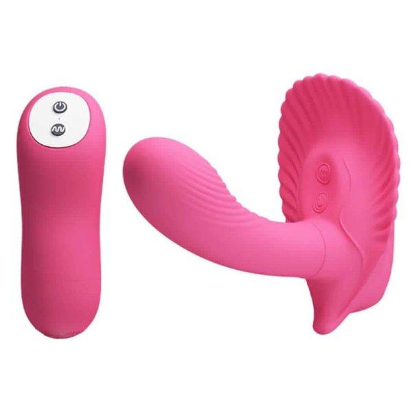  Pretty Love Shell Stimulator with Remote Control 