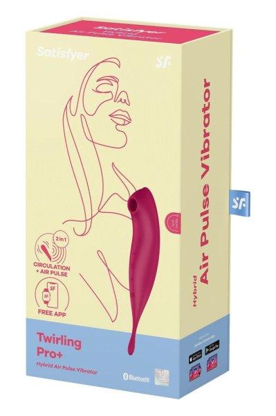  Twirling Pro Connect App dark red 