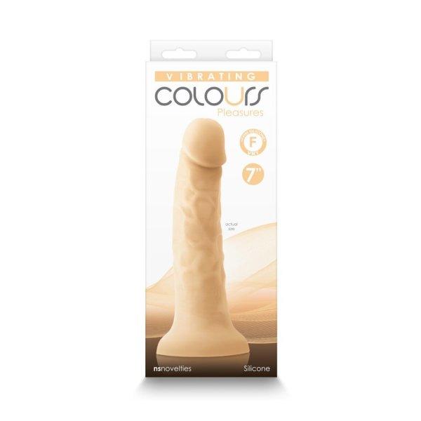  Colours Pleasures - 7" Vibrating - White 