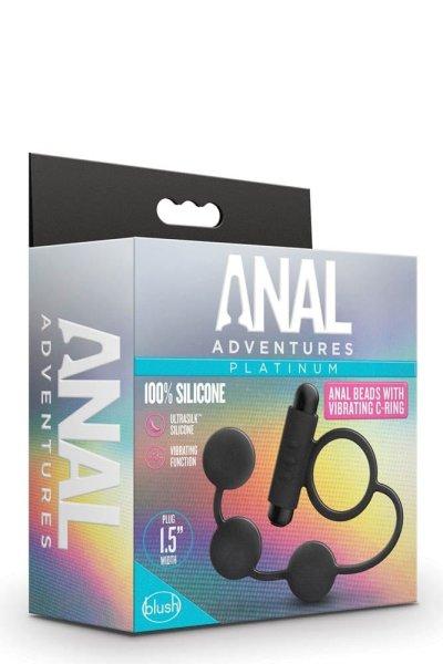  ANAL ADVENTURES ANAL BEAD WITH C-RING 