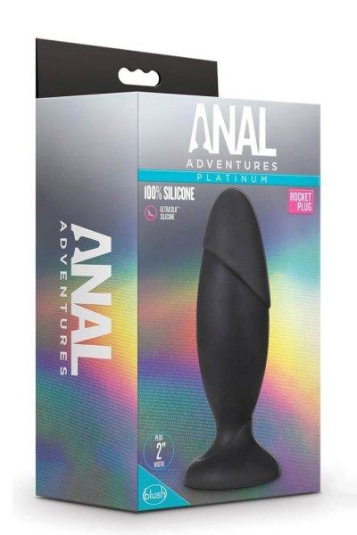  ANAL ADVENTURES SILICONE ROCKET PLUG 