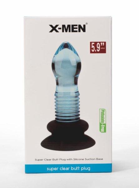  X-MEN Sharp Top 5.9" Anal Plug 