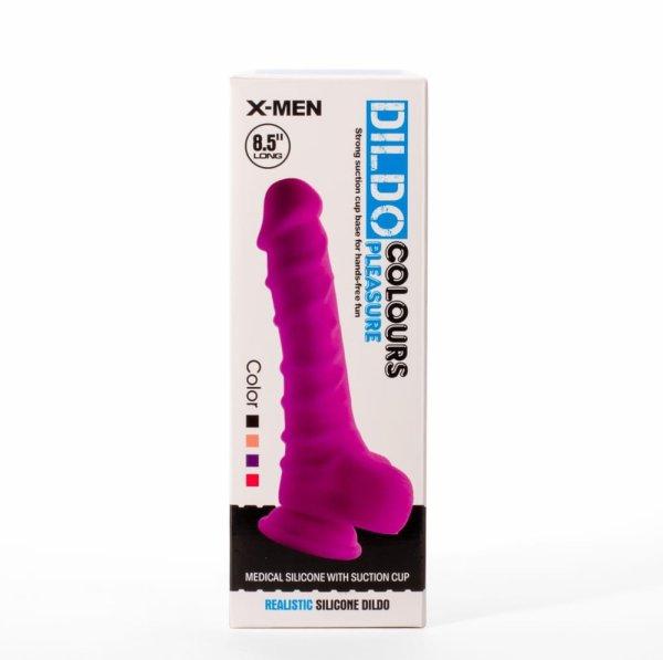  X-MEN 8.5" Dildo Colours Pleasure Flesh 2 