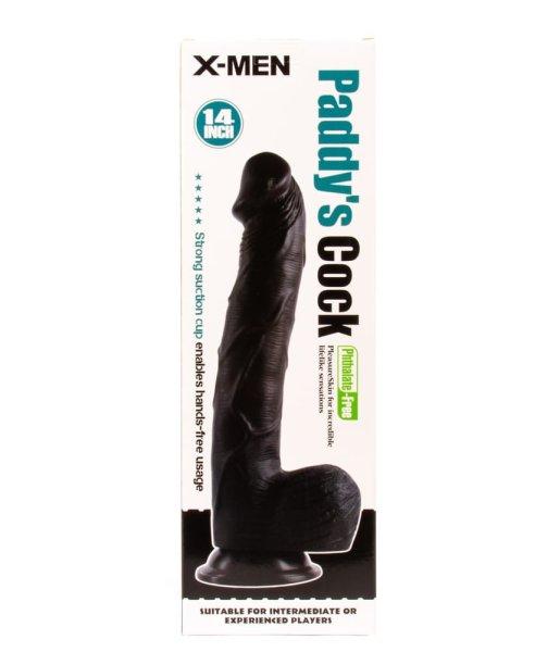  X-MEN Paddy’s 14 inch Cock Black 