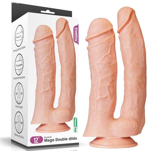  12'' Realistic Mega Double Dildo 