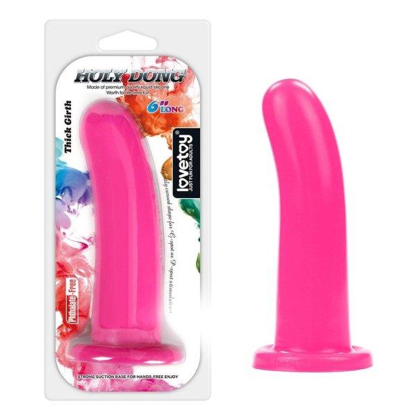  Silicone Holy Dong Large Pink 