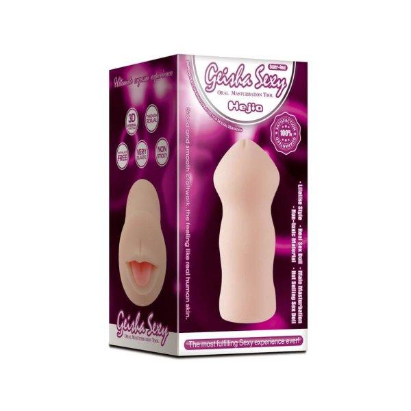  HejiaZ Mouth shape pocket pussy 