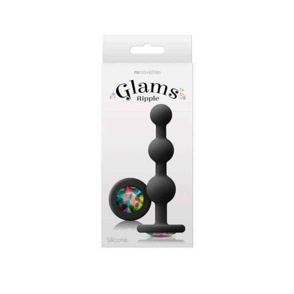  Glams - Ripple   Rainbow Gem - Black 