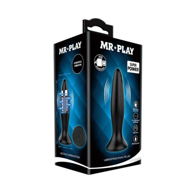  Mr. Play 12 Function Vibrating Anal Plug 