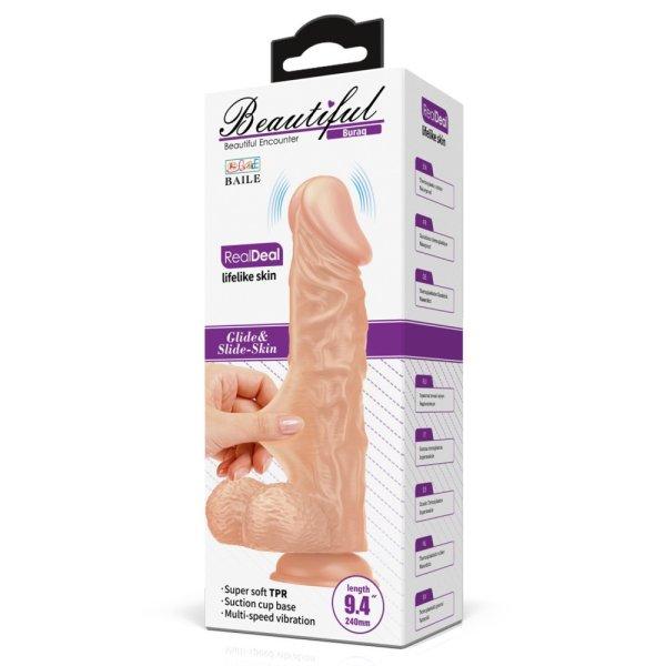  Beautiful Buraq 9,4 " Vibrating Dildo 