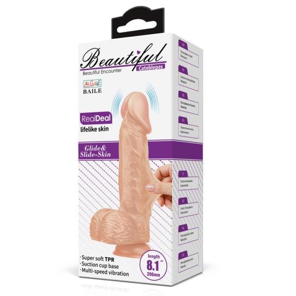  Beautiful Catoblepas 8,1 " Vibrating Dildo 