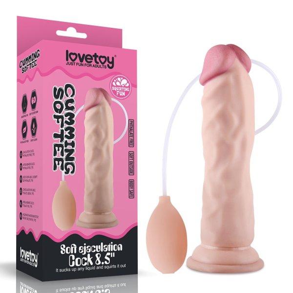  8.5" Soft Ejaculation Cock 