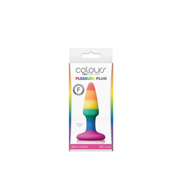  Colours - Pride Edition - Pleasure Plug - Mini -Rainbow 