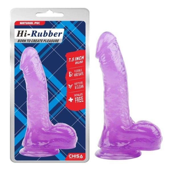  7.5 Inch Dildo-Purple 