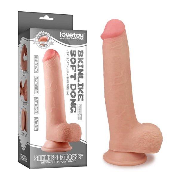  8" Skinlike Soft Dong 