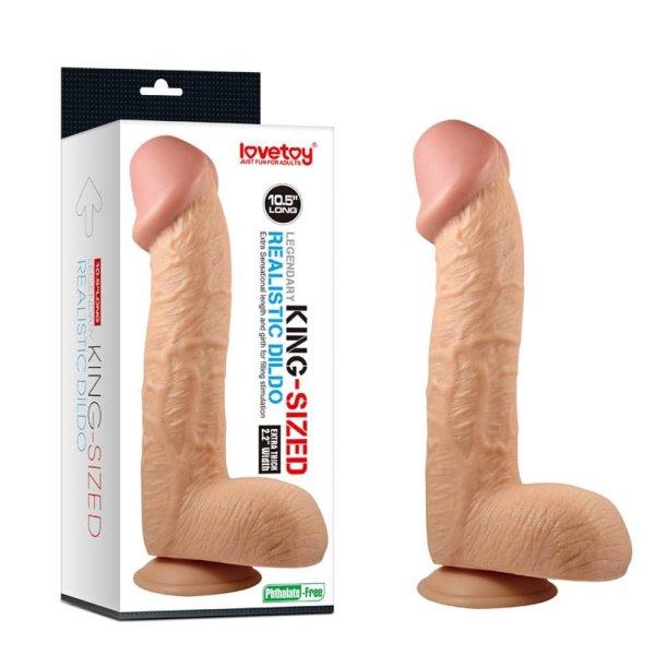  10.5" Legendary King-Sized  Realistic Dildo 