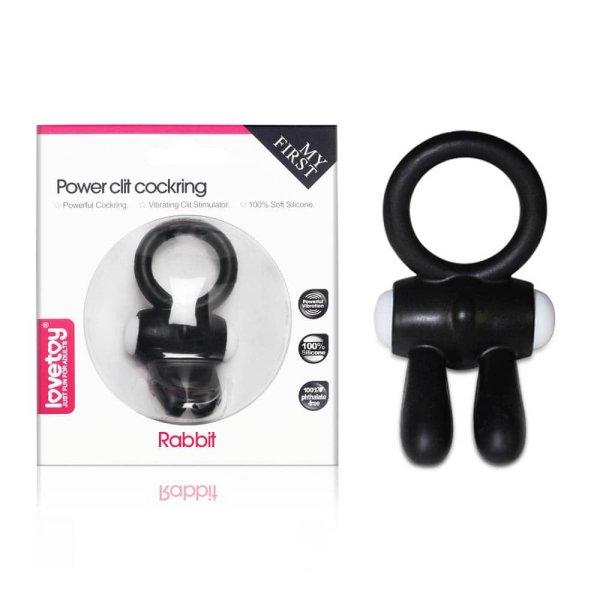  Power Clit Cockring Black 2 