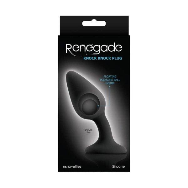  Renegade Knock Knock Plug Black 