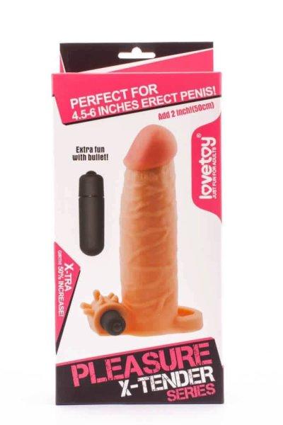  Pleasure X-Tender Vibrating Penis Sleeve #1 