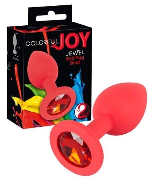  Colorful Joy Jewel Red Plug 