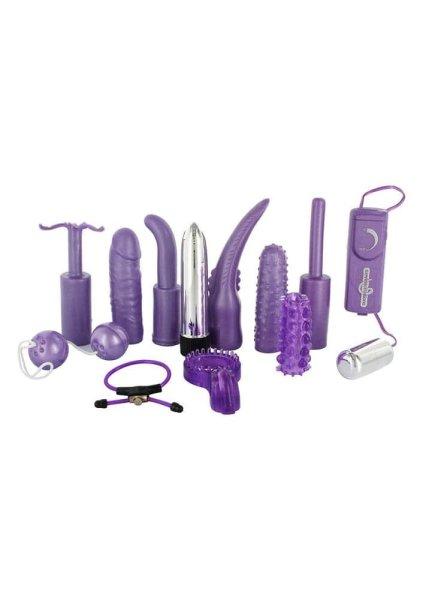  Dirty Dozen Sex Toy Kit Purple 