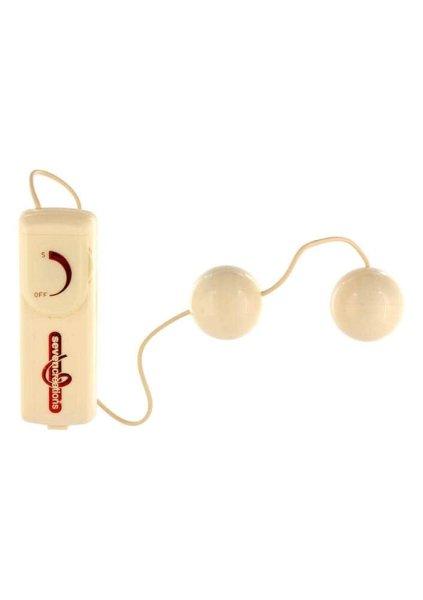  Orgasm Vibrating Ball Ivory 