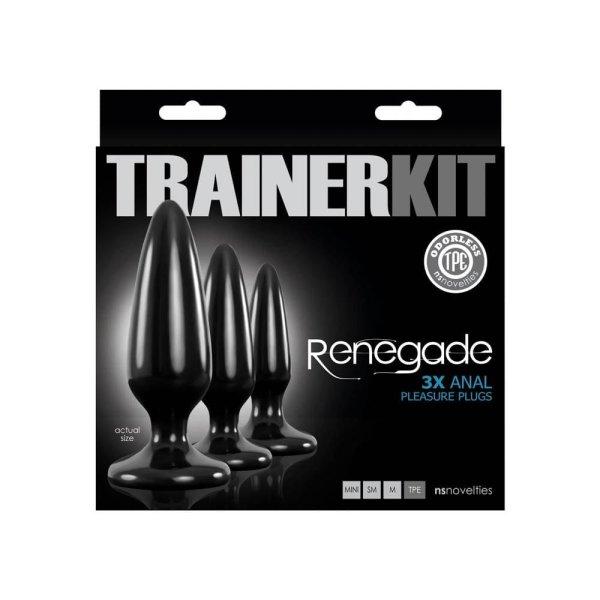  Renegade Pleasure Plug 3 pc Trainer Kit 