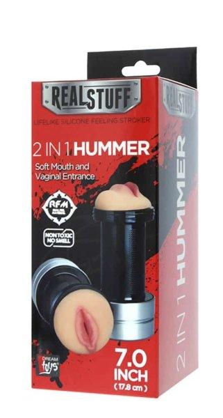  RealStuff 2 in 1 Hummer Mouth & Vagina 