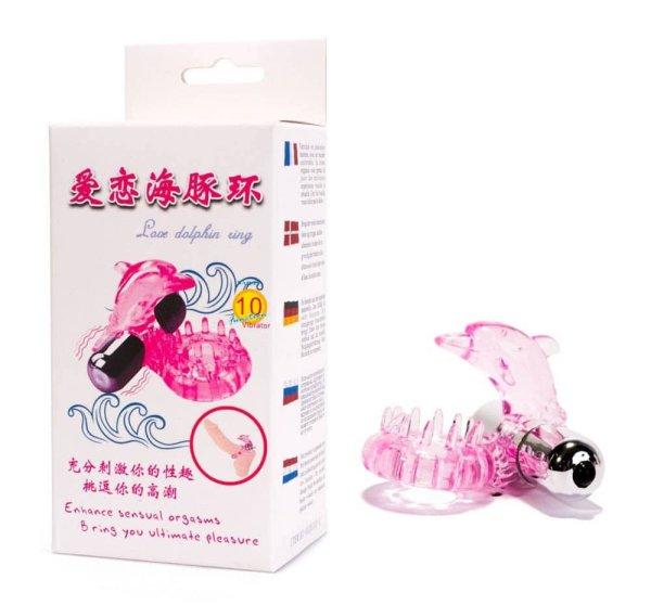  Cock Ring With Bullet Vibrator Pink 2 