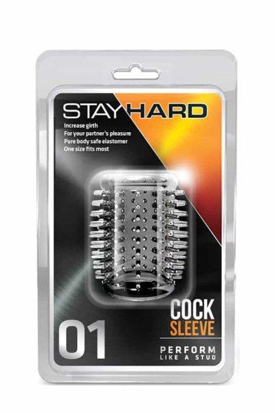  Stay Hard Cock Sleve 01 Clear 