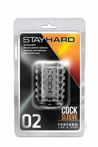  Stay Hard Cock Sleeve 02 Clear 