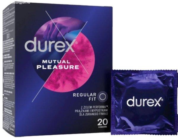 Durex Mutual Pleasure – fogazott óvszer (20 db)