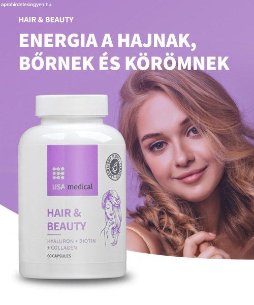 Hajvitamin kapszula hialuronnal, kollagénnel és biotinnal 60 db