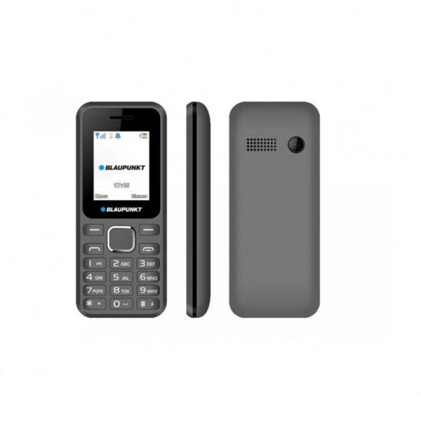 Blaupunkt FS04 mobiltelefon, kártyafüggetlen, szürke-fekete