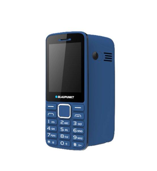 Blaupunkt FM03 mobiltelefon, kártyafüggetlen, Dual SIM, kék