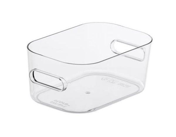 Műanyag tárolódoboz, 0,6 liter, SMARTSTORE "Compact Clear XS",
átlátszó