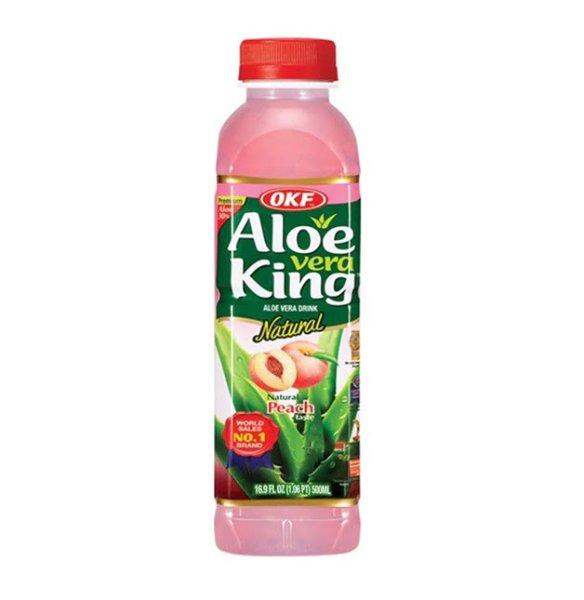 OKF Aloe Vera King Peach barack ízű üdítő 500ml