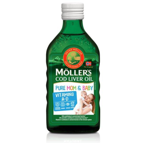 Möllers omega-3 halolaj étrend-kiegészítő a- és d-vitaminnal mom and baby
250 ml