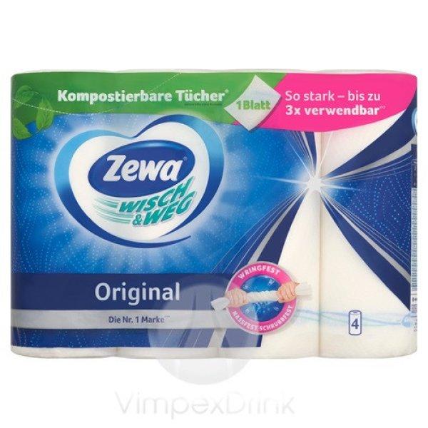 Zewa Wisch&Weg Original 2rét.papírtörlő 4 tekercs