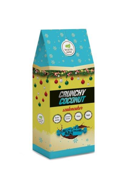 Health Market crunchy coconut szaloncukor törökmogyoróval dúsítva,
kókusztejes fehércsokoládéval mártva 250 g