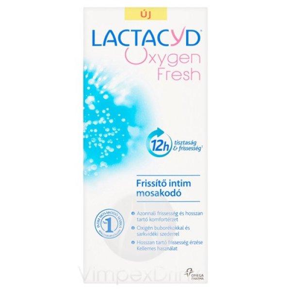 Lactacyd Oxygen Fresh intim mosakodógél 200ml