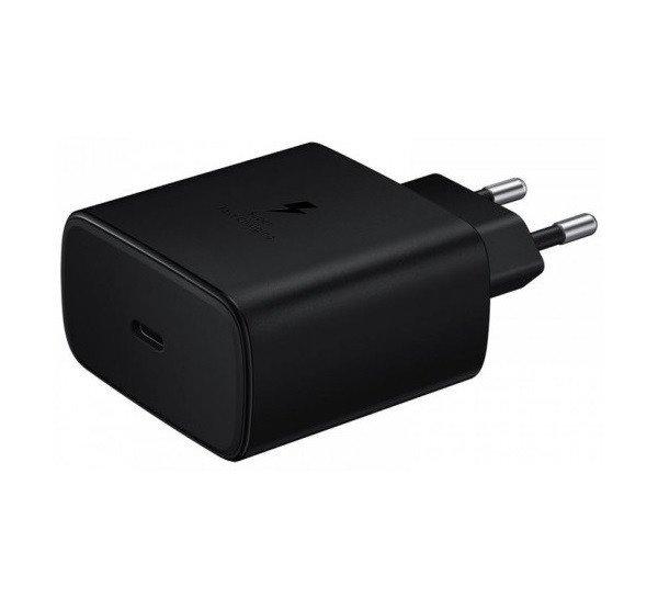 Samsung EP-TA845XB kompatibilis hálózati töltő adapter Type-C, 45W, fekete,
(No logo)